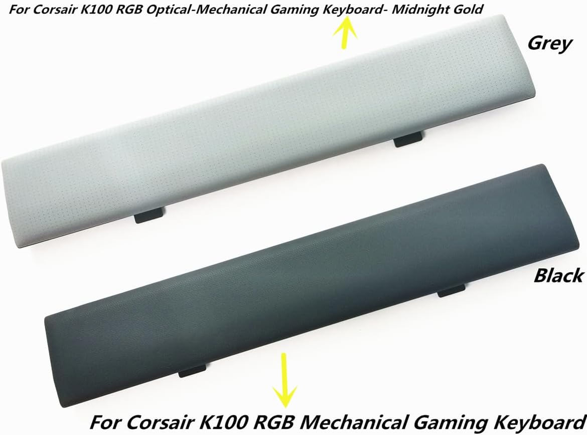 New Wrist Palm Rest for Corsair K100 RGB Optical-Mechanical Gaming Keyboard Wrist Rest Pad Palm Protection (Not Include Keyboard) (Grey)