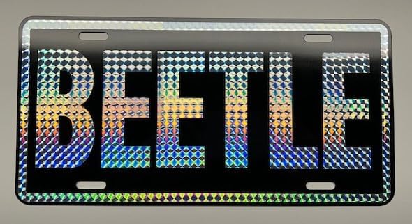 Placa de metal retro de 1970 de 6 x 12 pulgadas, para Volkswagen Bug, Baja, Dune, Bugy, vintage, clásico, colección de museo, tienda de garaje,