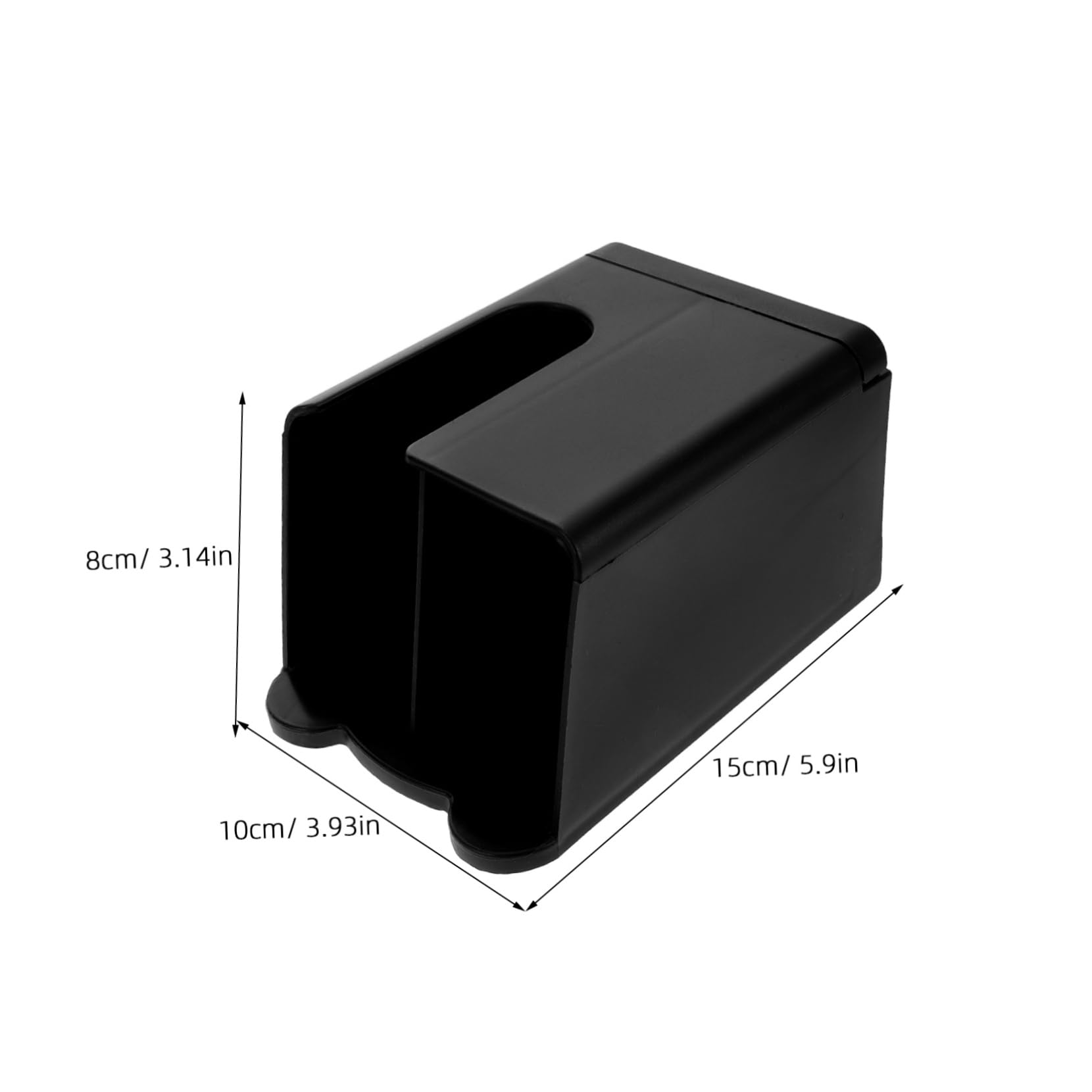 INOOMP 2pcs Wall Mounted Chopstick Organizer Minimalist Utensil Holder with Drain Tray for Efficient Kitchen Storage Plastic Box for Cutlery Spoons and Cooking Utensils