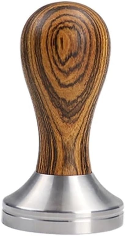 Coffee Tamper，Compatible for Lelit 51mm 53mm 58.5mm 57mm，Barista Tools Espresso Machine Accessories(58.35mm,Golden Sandalwood)