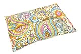 Saco térmico de semillas de trigo .20x30 cm (Cachemir naranja)