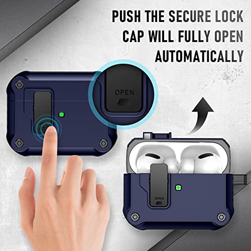 Image of Compatible with Airpods Pro 3 Case(2025),for Airpods Pro 3rd Generation Cases Cover with Keychain Cleaner Kit Soft Silicone Shockproof Cover for Women Men
