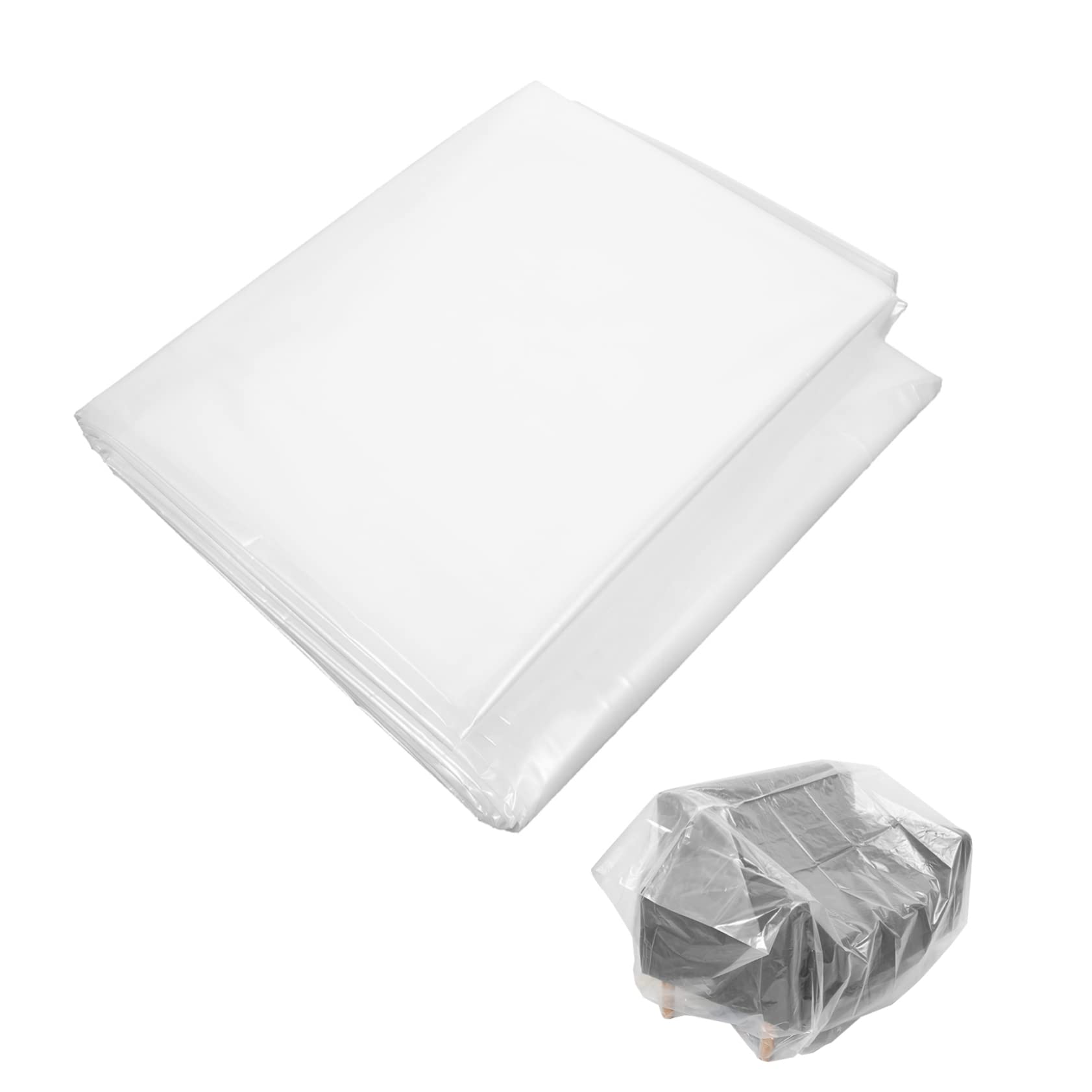 Protège housse plastique imperméable bâche protection meuble jardin