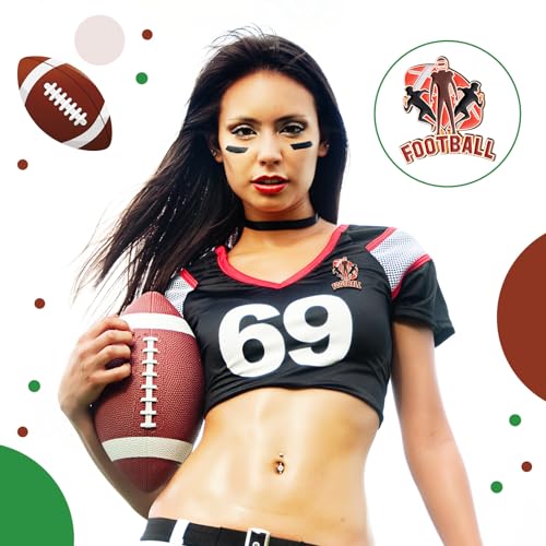 40 Pcs Football Enamel Pins Bulk for Backpacks Football Lapel Pins Brooches for Clothes Bags Accessories Gift Sport Party Supplies3