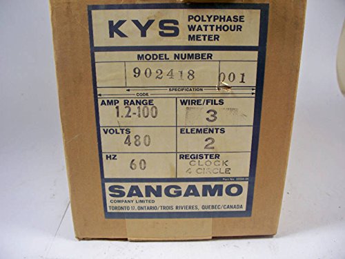 480V Polyphase Watthour Meter 902418