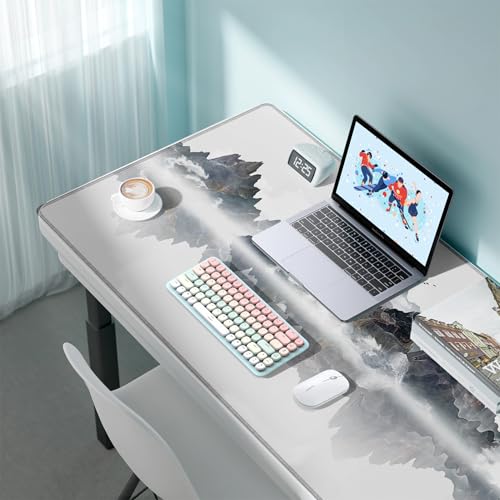 Tapis de bureau multifonction 100x60 cm idéal pour un espace net - 4