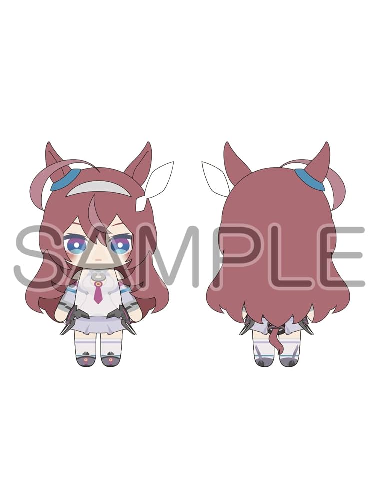 ウマ娘 プリティーダービー ぬいぐるみ ミホノブルボン Gift C106 1687-2946.jpg