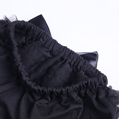 Image of ICObuty Baby Girls Ruffle Bloomer Diaper Cover for Baby Girls Toddlers
