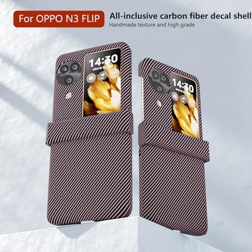 Coque compatible avec Oppo Find N3 antichoc et étui rigide carbone - 2