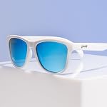 Goodr Lunettes de soleil polarisés, de taille moyenne (OG), UV400 Protection, sans glissade, sans rebond