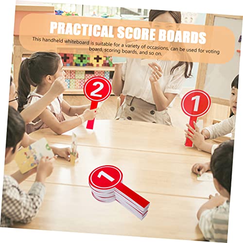 10 Piezas Tabla de Puntajes Multi Función para Votación y Juicio miniatura 7