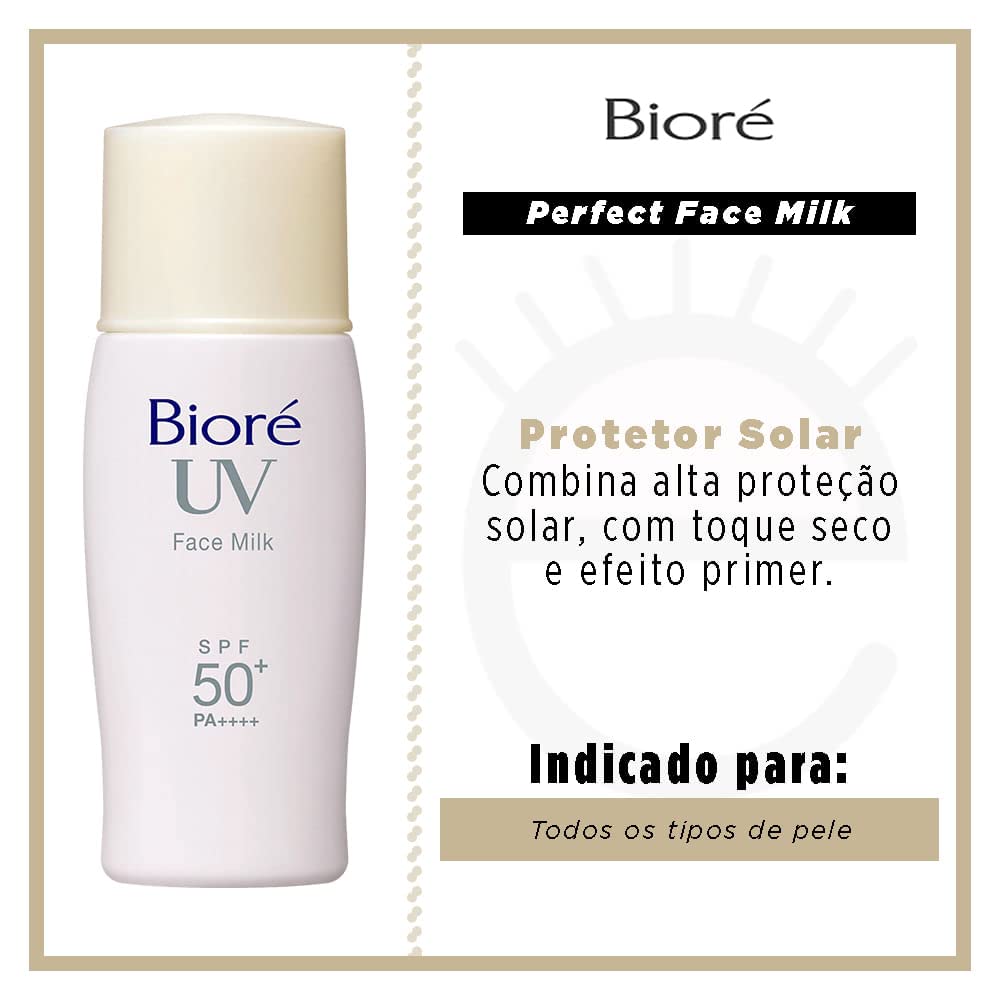 Amazon.co.jp: ビオレ UV さらさらフェイスミルク SPF50+/PA++++ 30ml