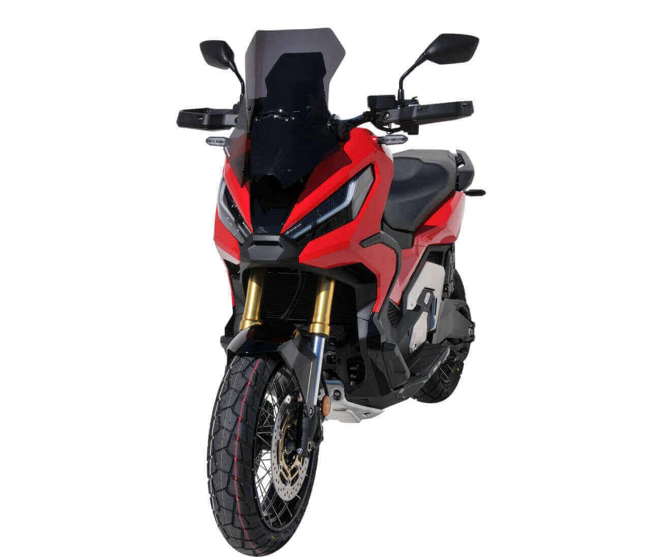 Compatible avec/Remplacement pour 750 X-ADV -21/25 - BULLE TOURING ERMAX NOIRE CLAIRE -TO01T17