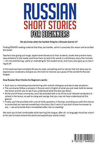 image for Lingo Mastery Russian Short Stories For Beginners: 20 Captivating Shor