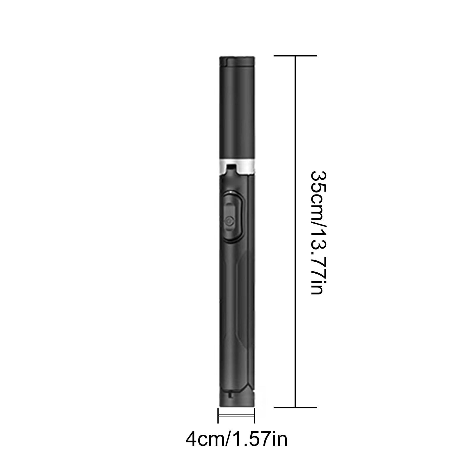 Sxhlseller Asta per Selfie con Apertura Automatica e Chiusura, Treppiede Estensibile a 9 Sezioni con Doppi Supporti per Slitta Fredda e Telecomando Bluetooth, per Smartphone, Action Camera,
