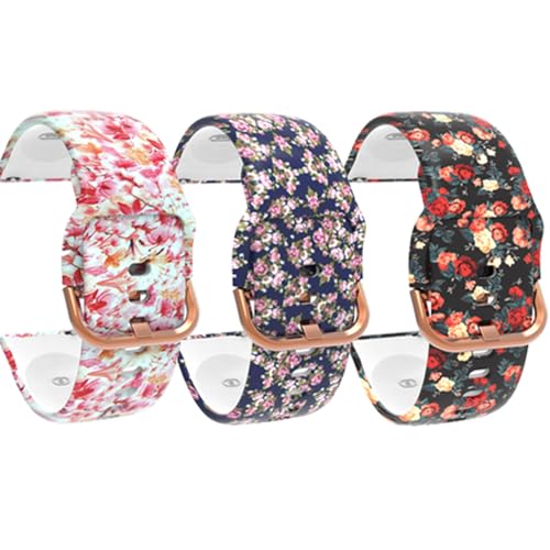 Correas compatibles para smartwatch Choiknbo T45S de silicona suave miniatura 1