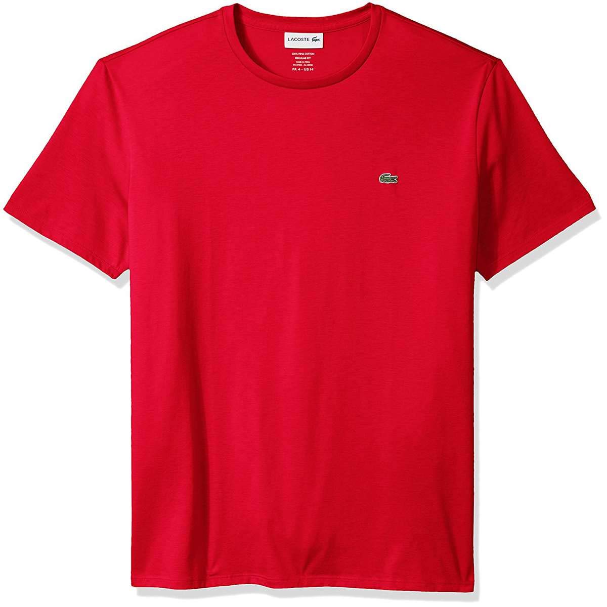 Men's Short Sleeve Pima Jersey Crew Neck Tee