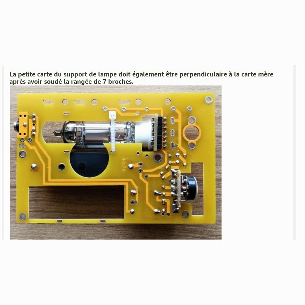 Kits de Bricolage 2P2 Tube éLectronique Lampe Simple Radio à Ondes Moyennes Kits Radio 2P3
