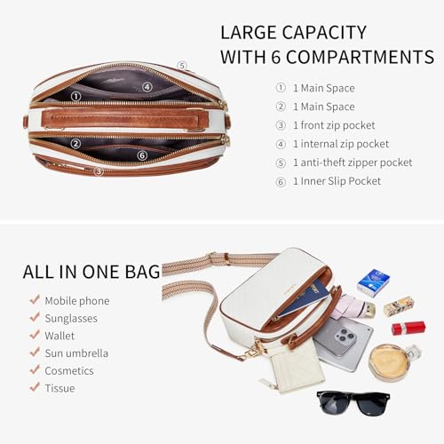 Vegan Leather Satchel Purses for Women, Handmade Top Handle Crossbody Bag, Brown Shoulder Handbags with Adjustable Strap4