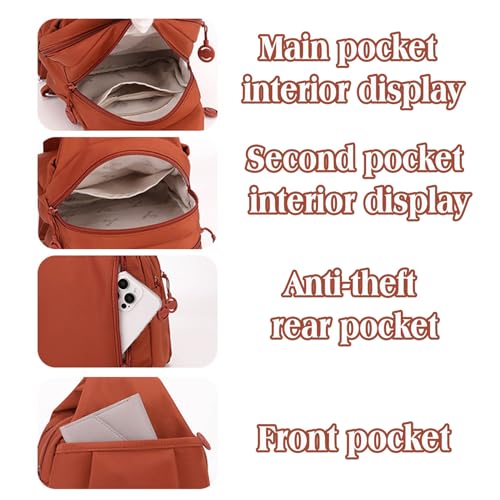 Waterproof 2-Way Commuter Bag, Convertible Travel Bags, Anti-Theft Travel Tote3