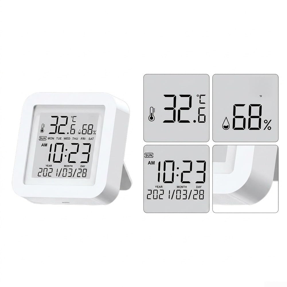 Sensor WiFi Temperatura y Humedad para inteligente 6.5cm Sensor(White)