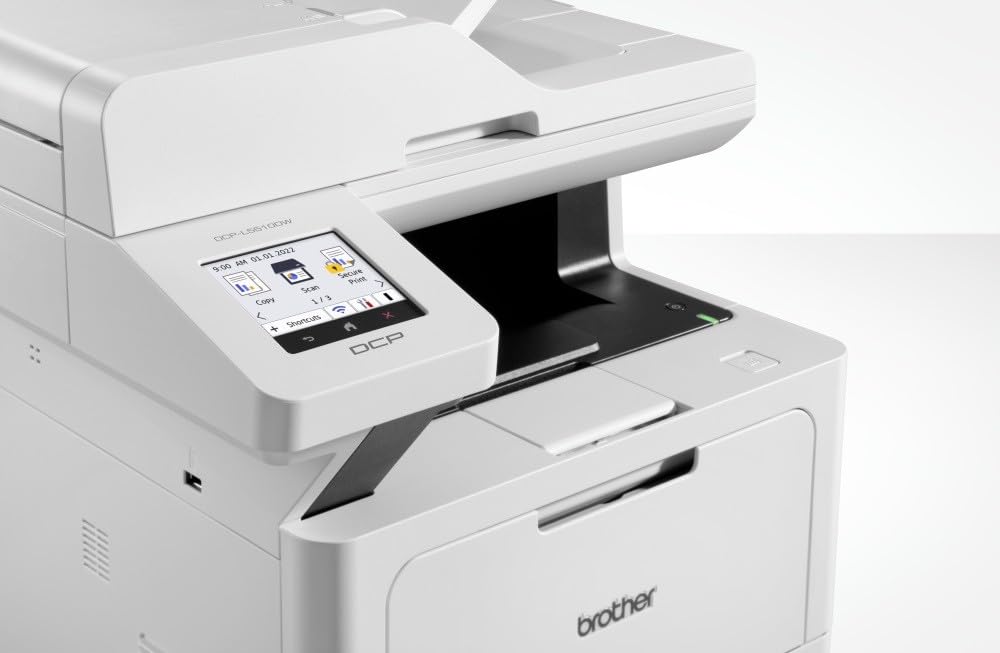 Brother DCPL5510DW Multifunzione Laser Monocromatica 48 ppm Stampa Scan Fronte/Retro Touchscreen 8,9 cm WiFi LAN USB