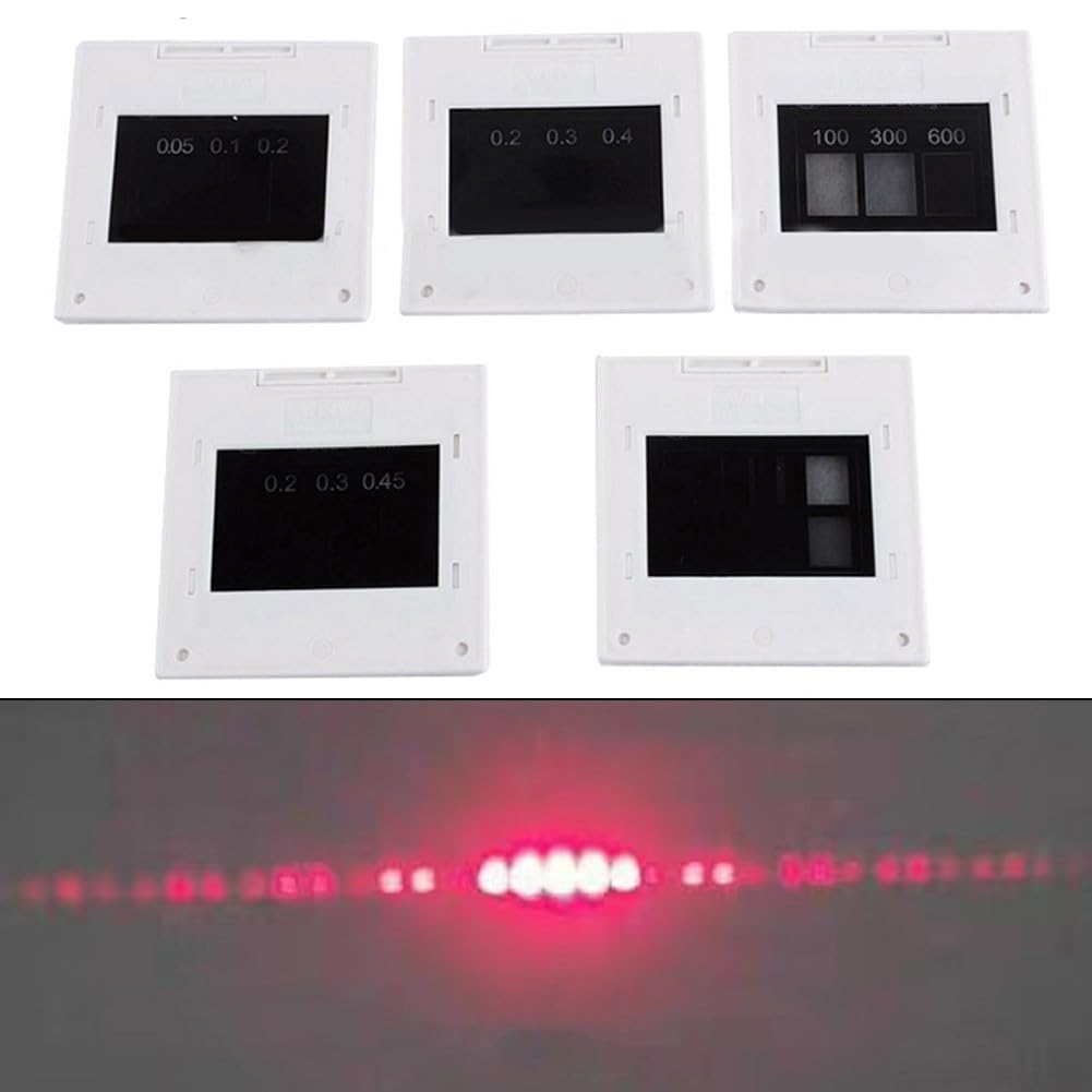 Babominimer Lot De 5 Grilles Circulaires De Diffraction D