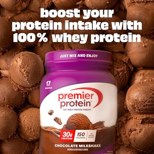 Premier Protein 30g High Protein Powder, 100% Whey, Chocolate, 17 Servings - 3