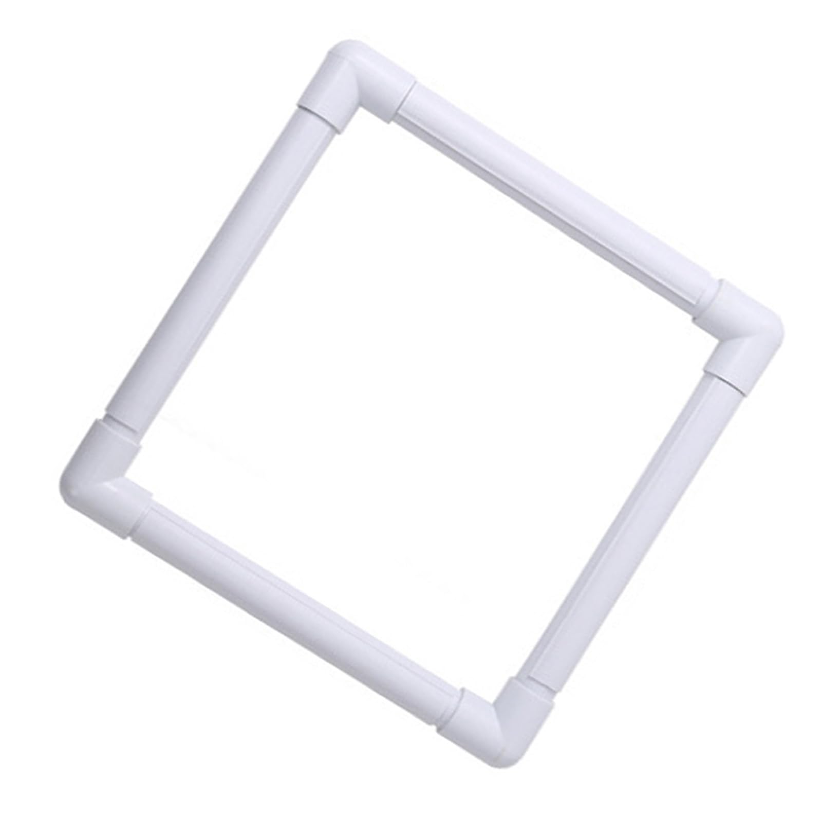 Portable Clip on Embroidery Hoop Frame Stitching for Decorative Embroidery Pattern Needlework Crafting Portable