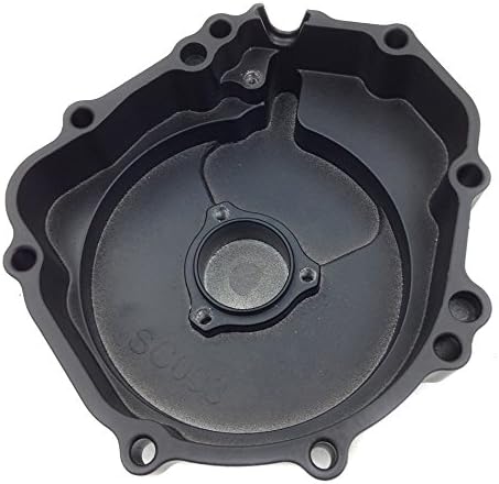XKMT-Engine Stator Cover Compatible With Suzuk Gsxr 400 600 750 1000 Black Left Side [B00YWCN2B6]