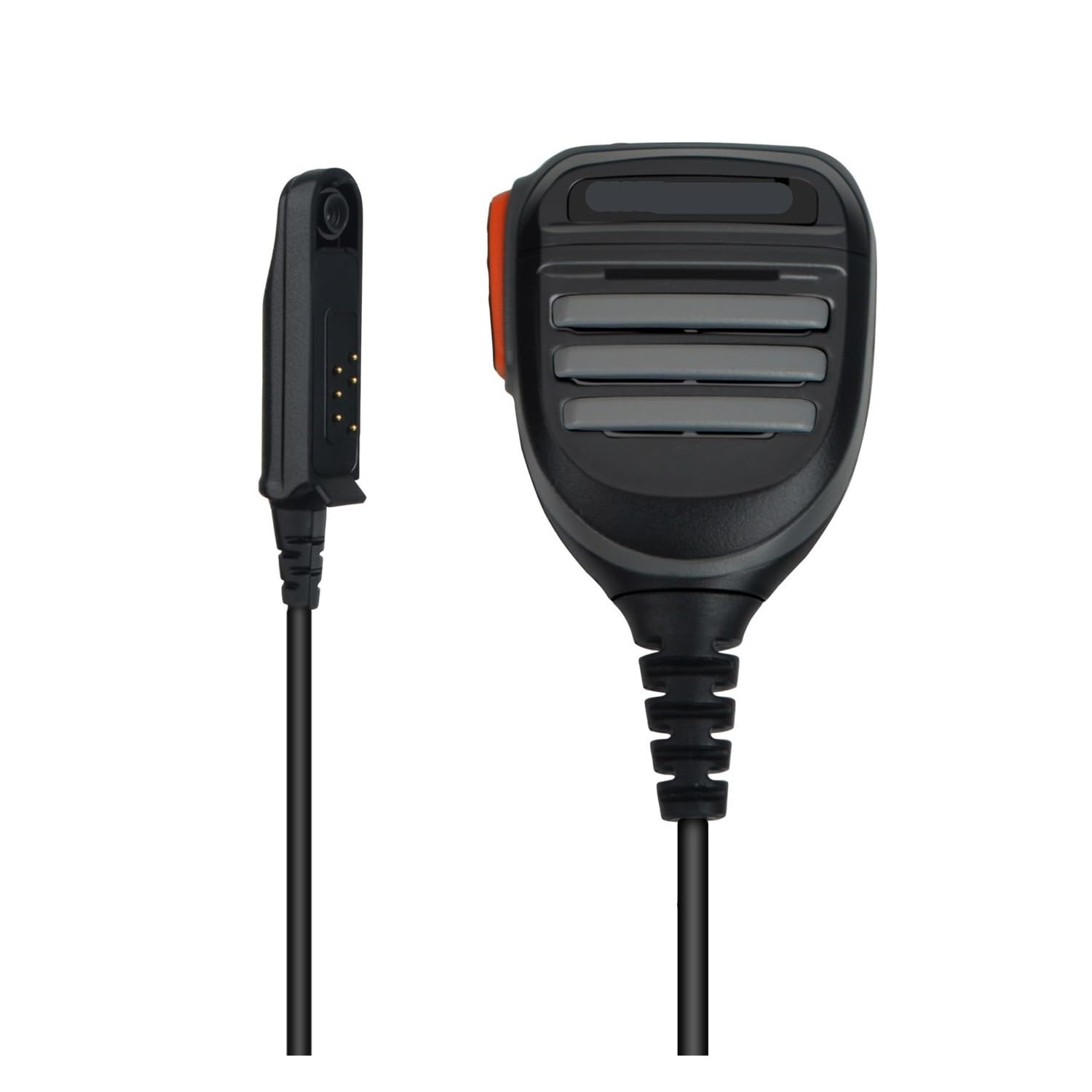 Compatible con Baofeng UV-9R UV-9RPLUS BF-A58 BF-9700 Altavoz con micrófono de Palma Resistente al Agua con Altavoz de Alta Potencia de 1 W