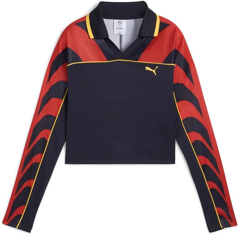 PUMA Womens Road to Unity Jersey Baby Tee Casual - Blue