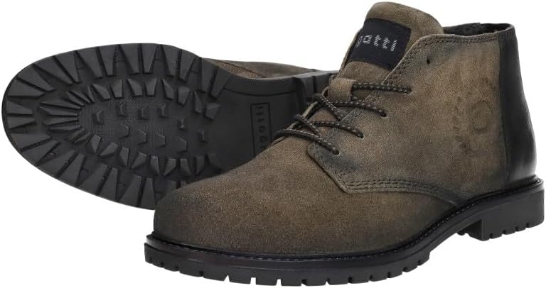 bugatti Men's Lace-Up Boots in Brown