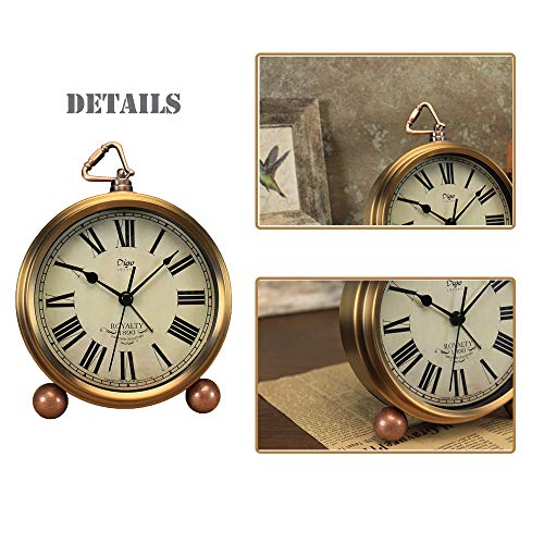Maxspace Retro Roman Style Alarm Clock product photo Maxspace Retro Roman Style Alarm Clock product image