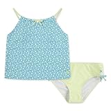 Hurley Tankini für Mädchen (Big Kid), Türkis Wellen/Cool Matcha, 10