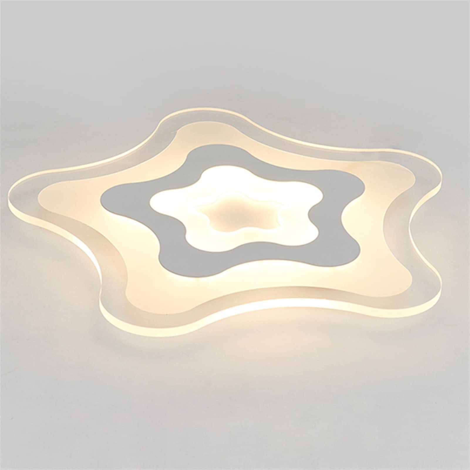 Lámpara de techo LED de estrella para iluminación interior de cocina comedor y hogar 7