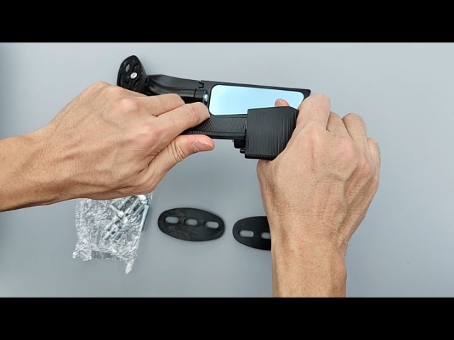 Amazon.com: KAIQIVEM Motorcycle Mirrors Anti-glare Stealth Wind