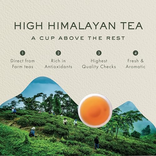 Image of Makaibari Darjeeling Green Tea | Organic Loose Leaf Bulk Pack, 500g (17.6oz, ~250 Cups) | USDA Organic Whole Long Leaf Single-Estate Green Tea from World's First Certified Organic Tea Garden - Biodynamic, Caffeinated