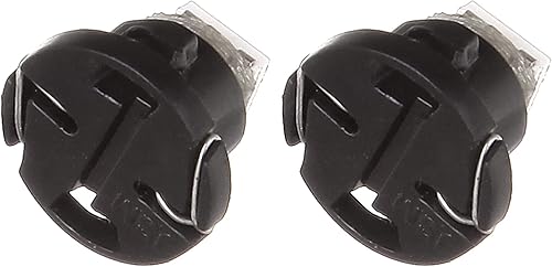 Miniatura 6 de cciyu Paquete de 20 bombillas LED T4.7 rojo 1-5050-SMD Neo Wedge AC 12V