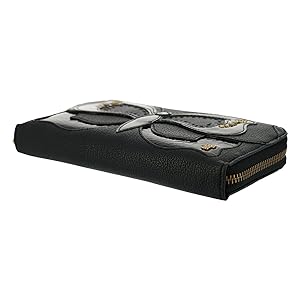 新品 アナスイ ビッグバタフライ L ファスナー 長財布 ボルドー 赤 Amazon | [ANNA SUI] [アナ スイ] 長財布 ラウンドファスナー 本
