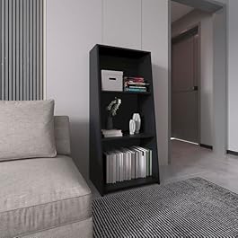 Black Finish Bookshelves...