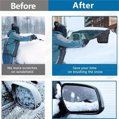 Couverture de neige magnétique avec protection antigel durable