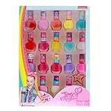 JoJo Siwa Nickelodeon Girls Scented Nail Polish Gift Set Non-Toxic 18 Pieces