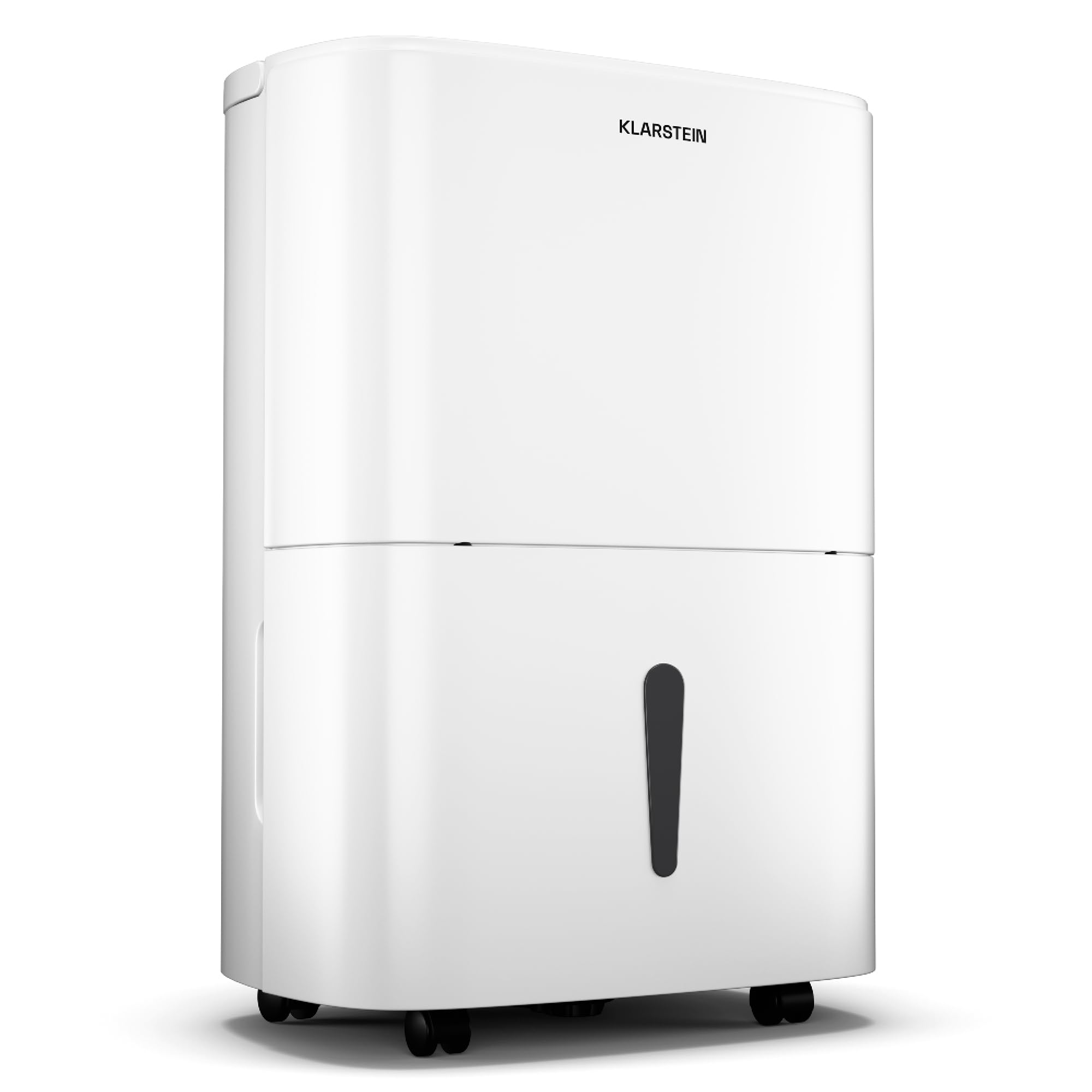 Osuszacz powietrza Klarstein DryFy 20L - 400 W, 20 l/dzień, zbiornik 5 l, poziom hałasu 46 dB, automatyczne osuszanie, tryb suszenia prania, timer, do domu, sypialni, biały