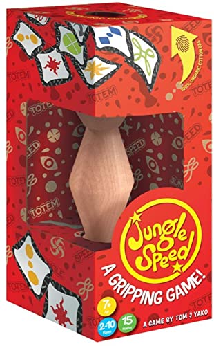 Zygomatic , Jungle Speed Eco Box , Card Game , Ages 7+ , 2-10 Players , 15 Minutes Playing Time