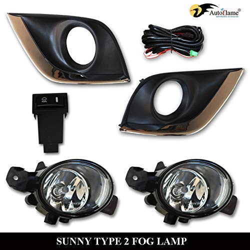 AUTOFLAME Sunny(2014-2016) Imported Foglamp with Foglamp cover & wiring unit