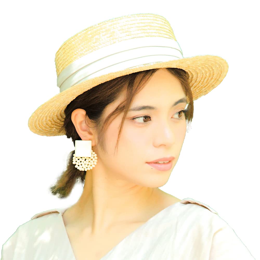 Amazon | [14+ ICHIYON PLUS] [イチヨンプラス] 帽子 カンカン帽