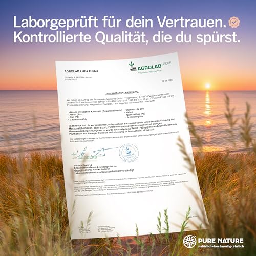 Magnesium Komplex hochdosiert - 400 mg - 180 Kapseln - 7in1 Komplex mit Magnesiumbisglycinat, Magnesiumcitrat, Magnesiummalat, Magnesiumtaurat - vegan - laborgeprüft - ohne Zusätze