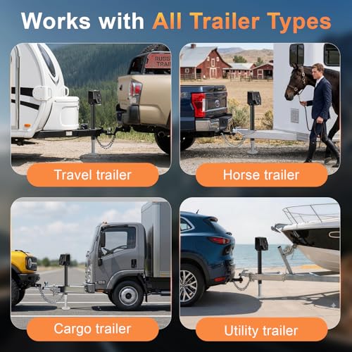 Dnigh 7600lbs Waterproof Electric Trailer Jack with Built-in Spirit Level by Dnigh - Used condition - Image 8