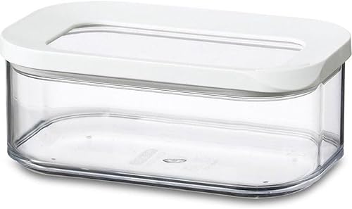Mepal Modula - Contenedor transparente para almacenamiento de alimentos, 15 onzas, perfecto para productos secos, apto para lavavajillas, tapa con